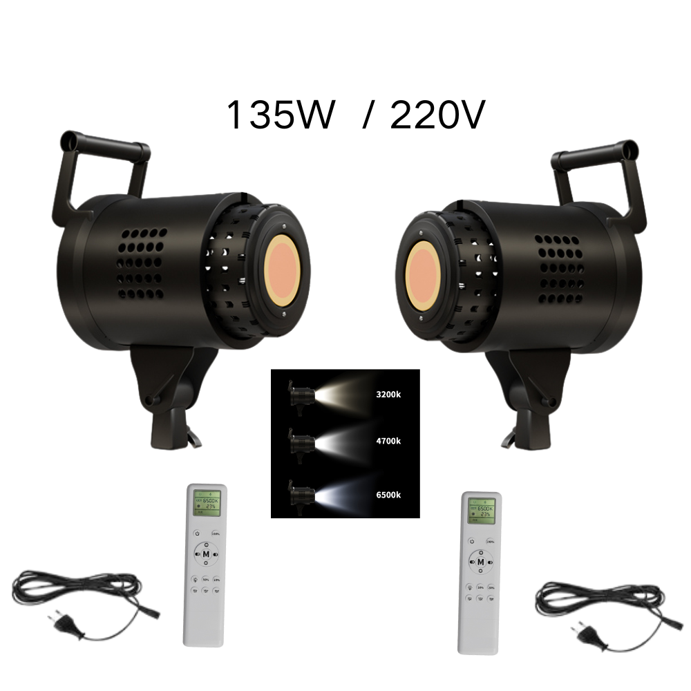 Portrait Photography With Lighting - 115/135W Photography Bowens Lighting LED 220V