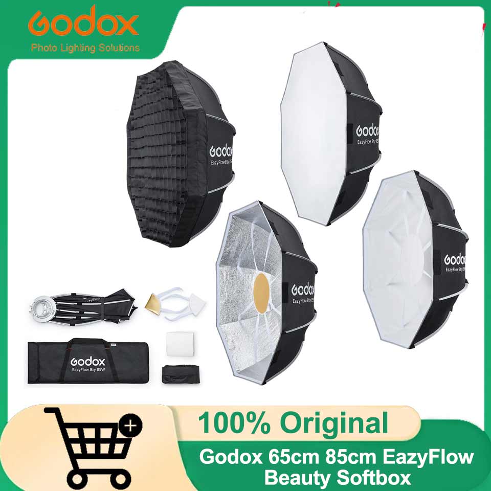 Photography Lighting Beauty Dish - Godox 65cm 85cm EazyFlow Beauty Dish