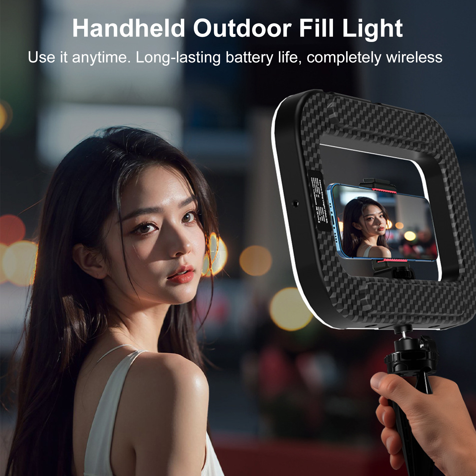 Rechargeable Cell Phone Light  - đánh giá và giá Photography Lighting Handheld