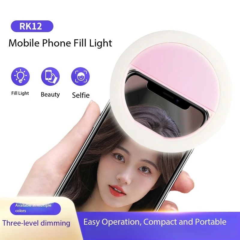 Rechargeable Clip On Selfie Ri - đánh giá và giá Photography Lighting Handheld