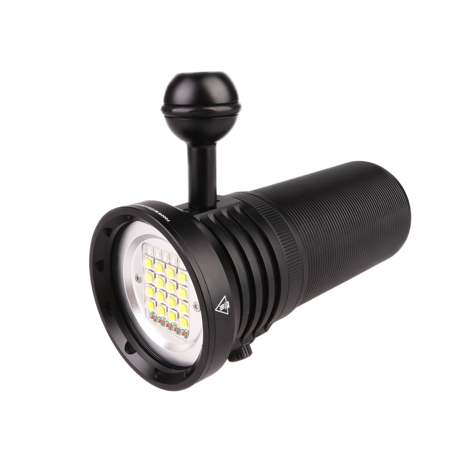 W167 Rechargeable LED Dive Lig - đánh giá và giá Photography Lighting Angles