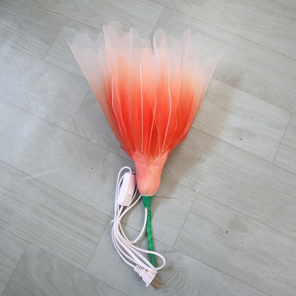 NEW 3D Flower Lights Fabric Ha - đánh giá và giá Photography Lighting Layout