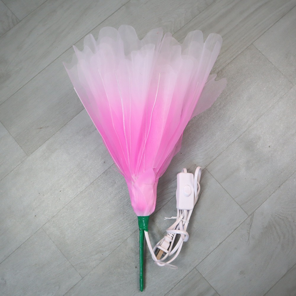 NEW 3D Flower Lights Fabric Ha - đánh giá và giá Photography Lighting Layout