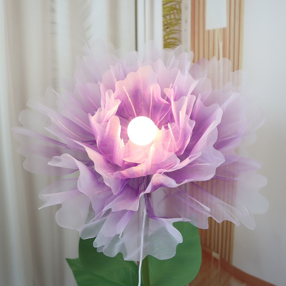 NEW 3D Flower Lights Fabric Ha - đánh giá và giá Photography Lighting Layout