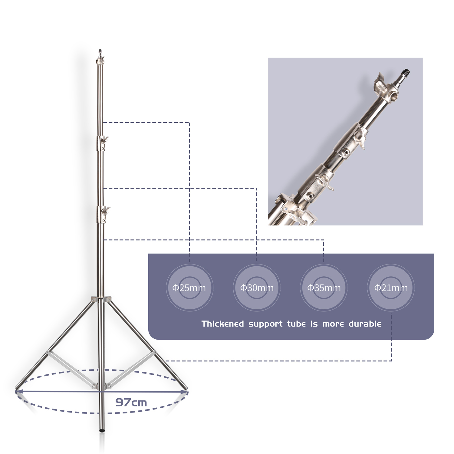 Đen Nhiệm Vụ Nước Trọng Lượng  - đánh giá và giá Boom Arm Stand