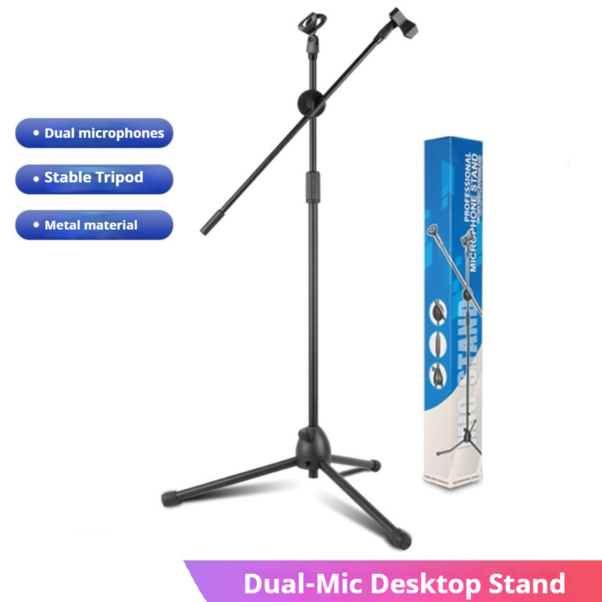 Performance Microphone Floor S - đánh giá và giá Boom Arm Stand