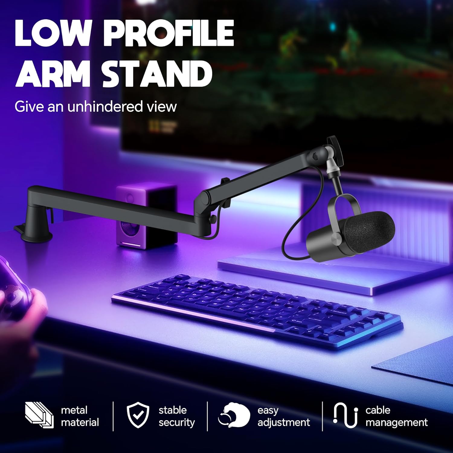 Professional Studio Low Profil - đánh giá và giá Boom Arm Stand