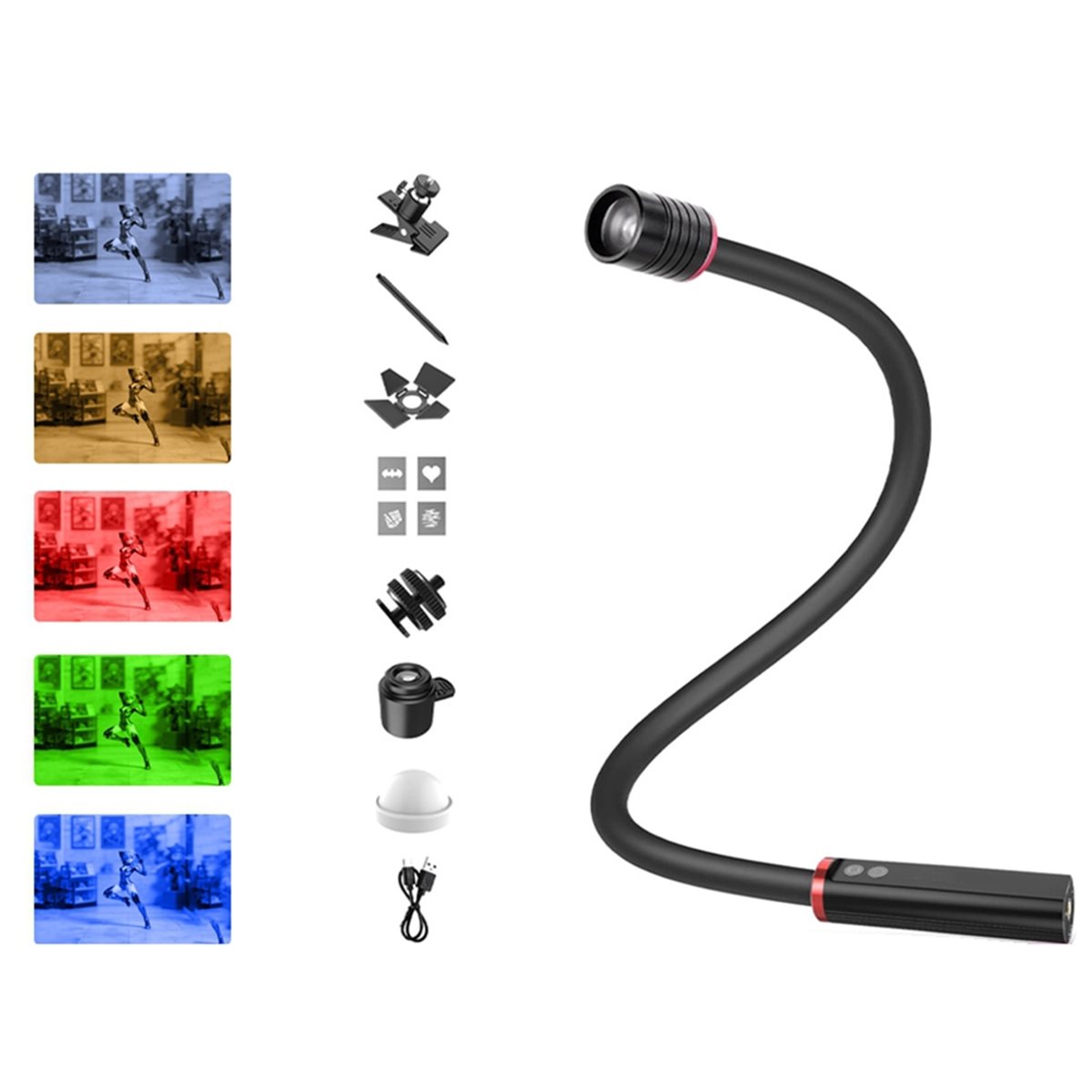 M05K LED Light for Macro Photo - đánh giá và giá Photography Lighting Angles