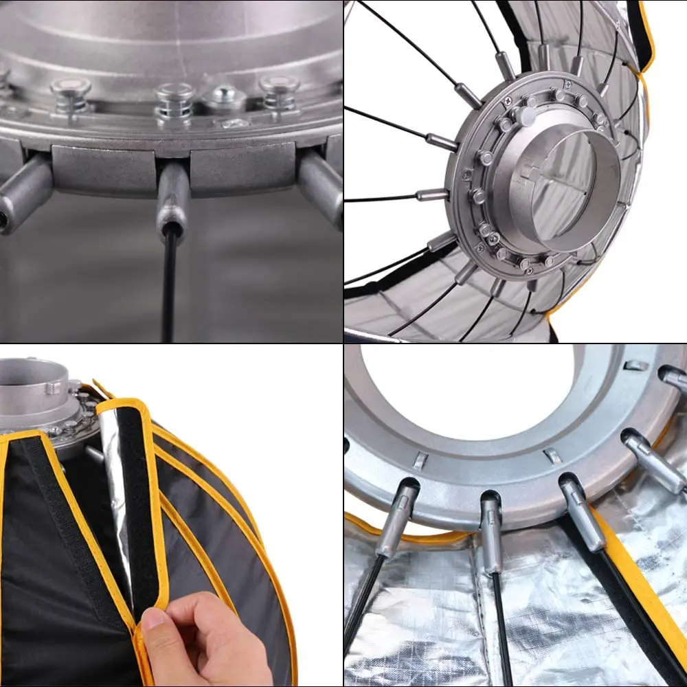 LED 35inch/90cm Quick Set-up F - đánh giá và giá Parabolic Umbrella Deep