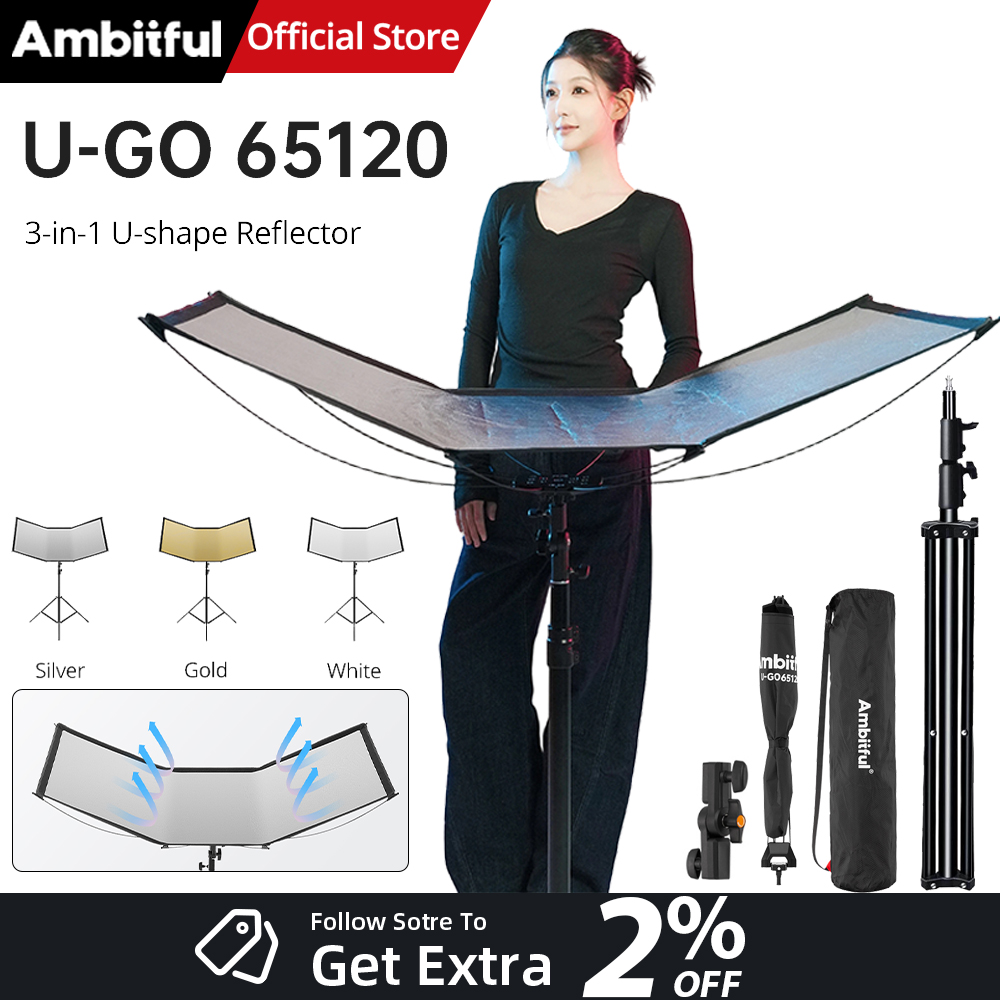 AMBITFUL 3in1 U-Type Light Dif - đánh giá và giá Photography Types Of Lighting