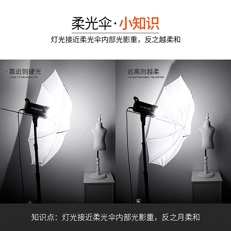 Soft umbrella 40 inch UB deep  - đánh giá và giá Parabolic Umbrella Deep