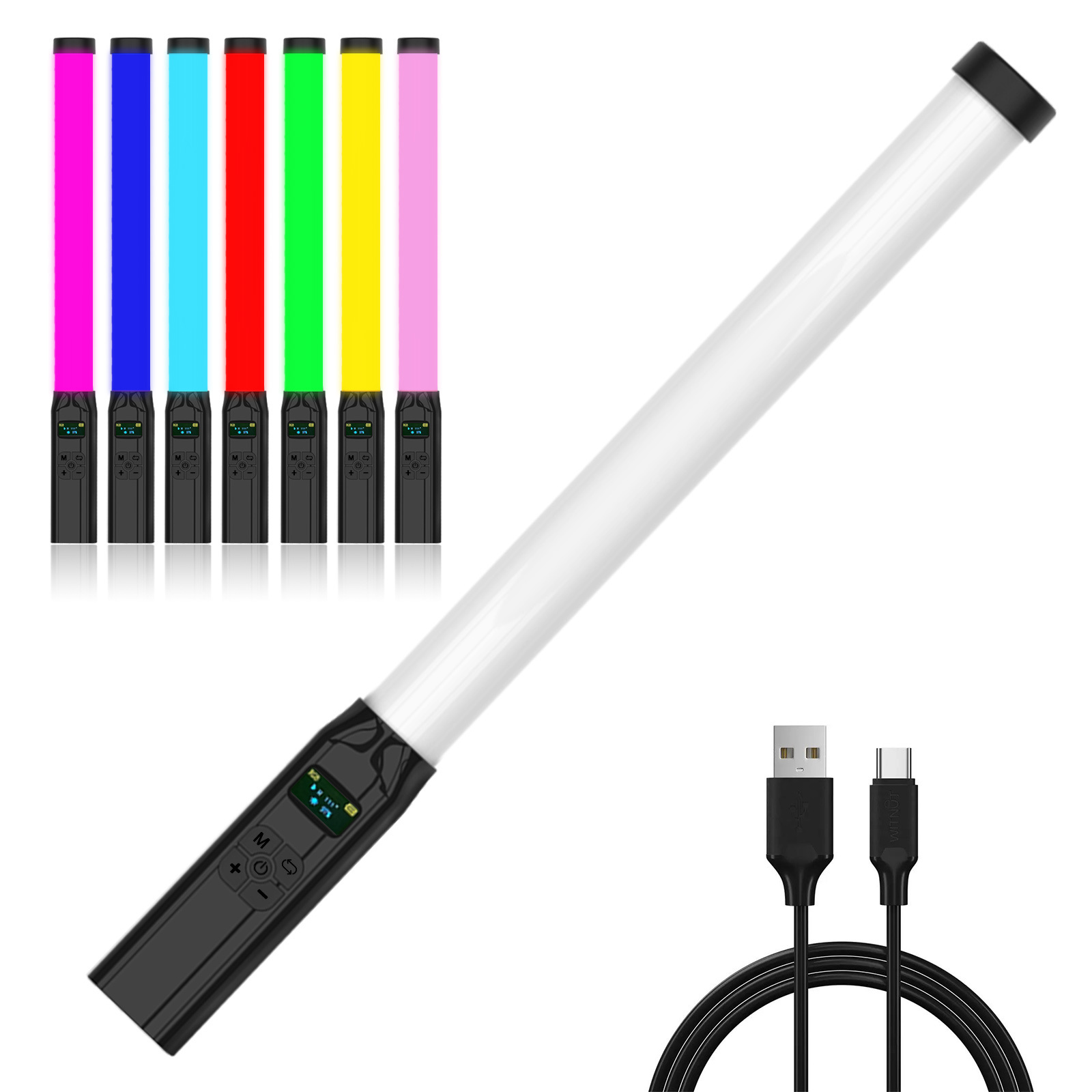 50CM RGB Stick Light Wand Ligh - đánh giá và giá Photography Types Of Lighting