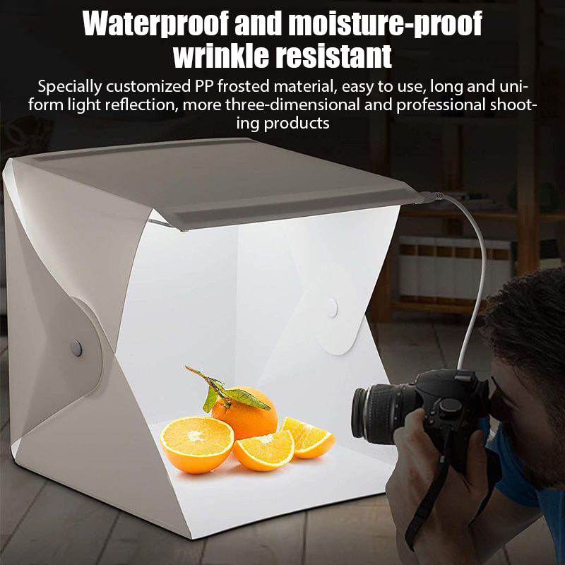 Folding Lightbox Portable Phot - đánh giá và giá Photography Lighting Set Up