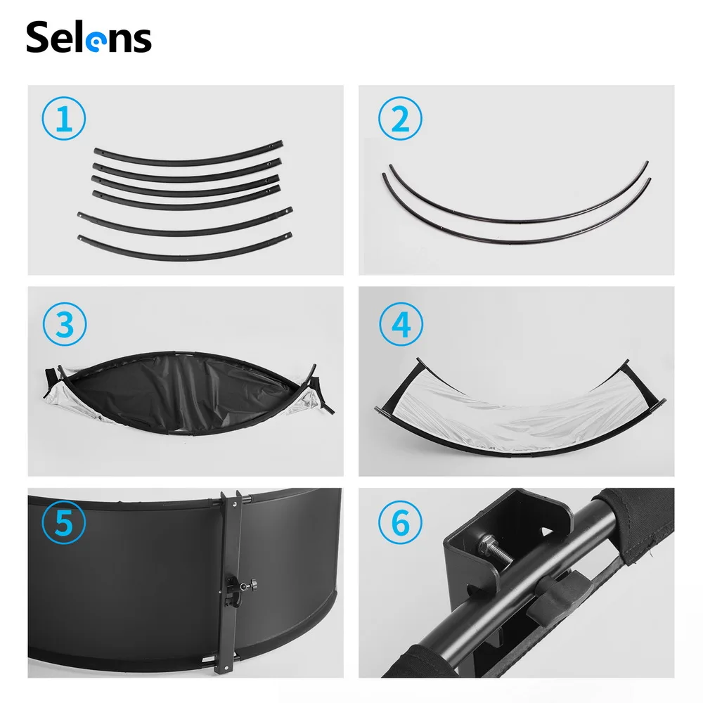 Selens 4-IN-1 U-typed 105x260c - đánh giá và giá Photography Types Of Lighting