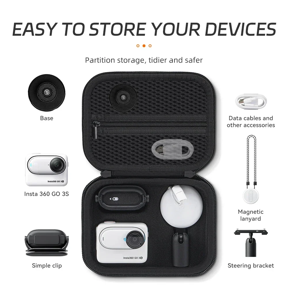 For Insta360 GO3/GO3S Mini Cas - đánh giá và giá Insta360 Camera Go 3
