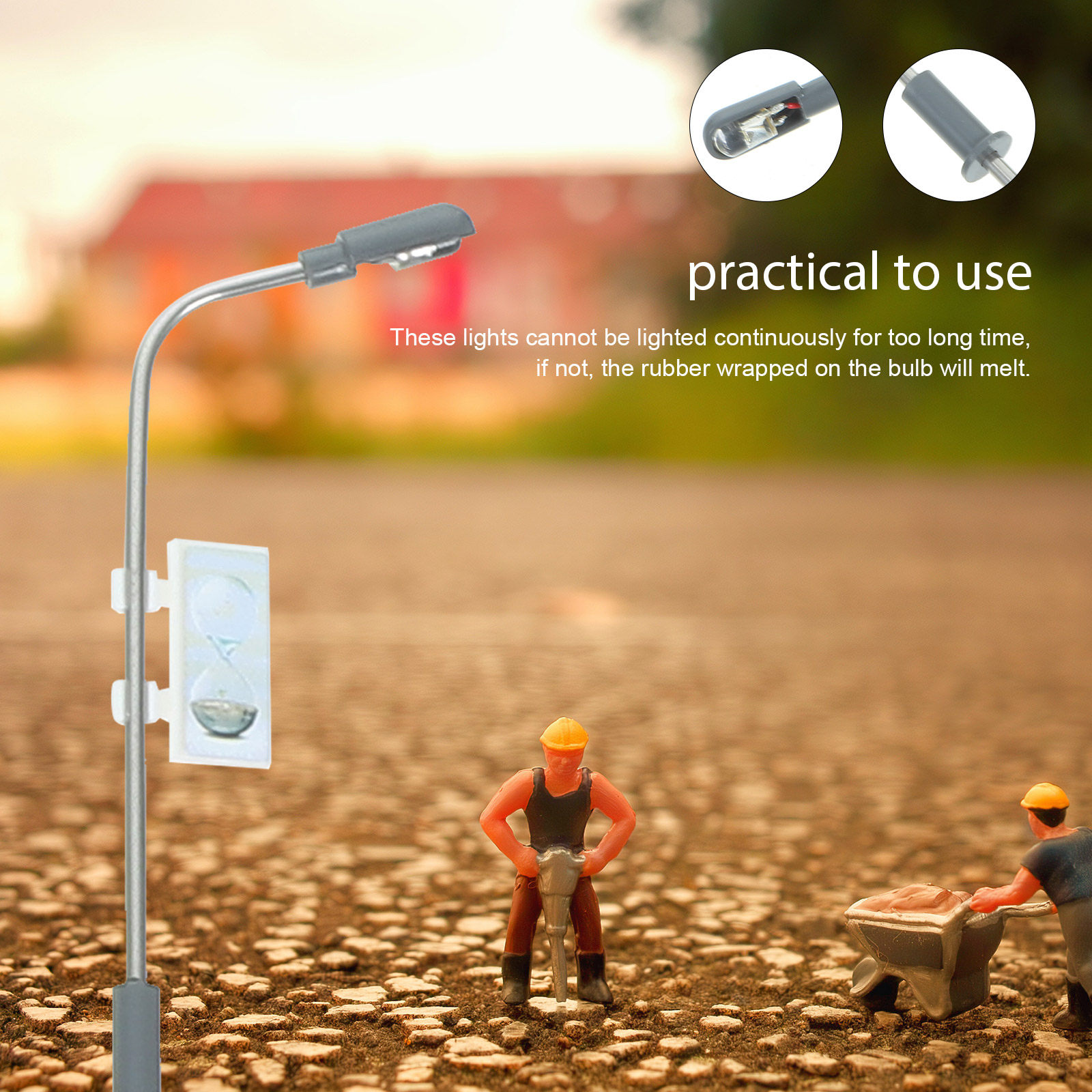 15Pcs Detailed Metal Street Li - đánh giá và giá Photography Lighting Layout