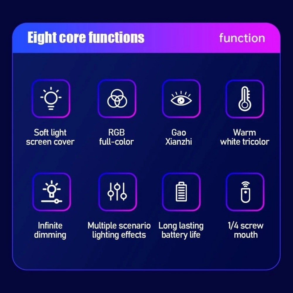 Handheld LED RGB Light Stick C - đánh giá và giá Photography Lighting Handheld