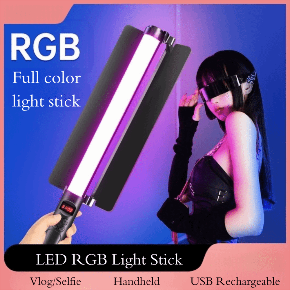 Handheld LED RGB Light Stick C - đánh giá và giá Photography Lighting Handheld