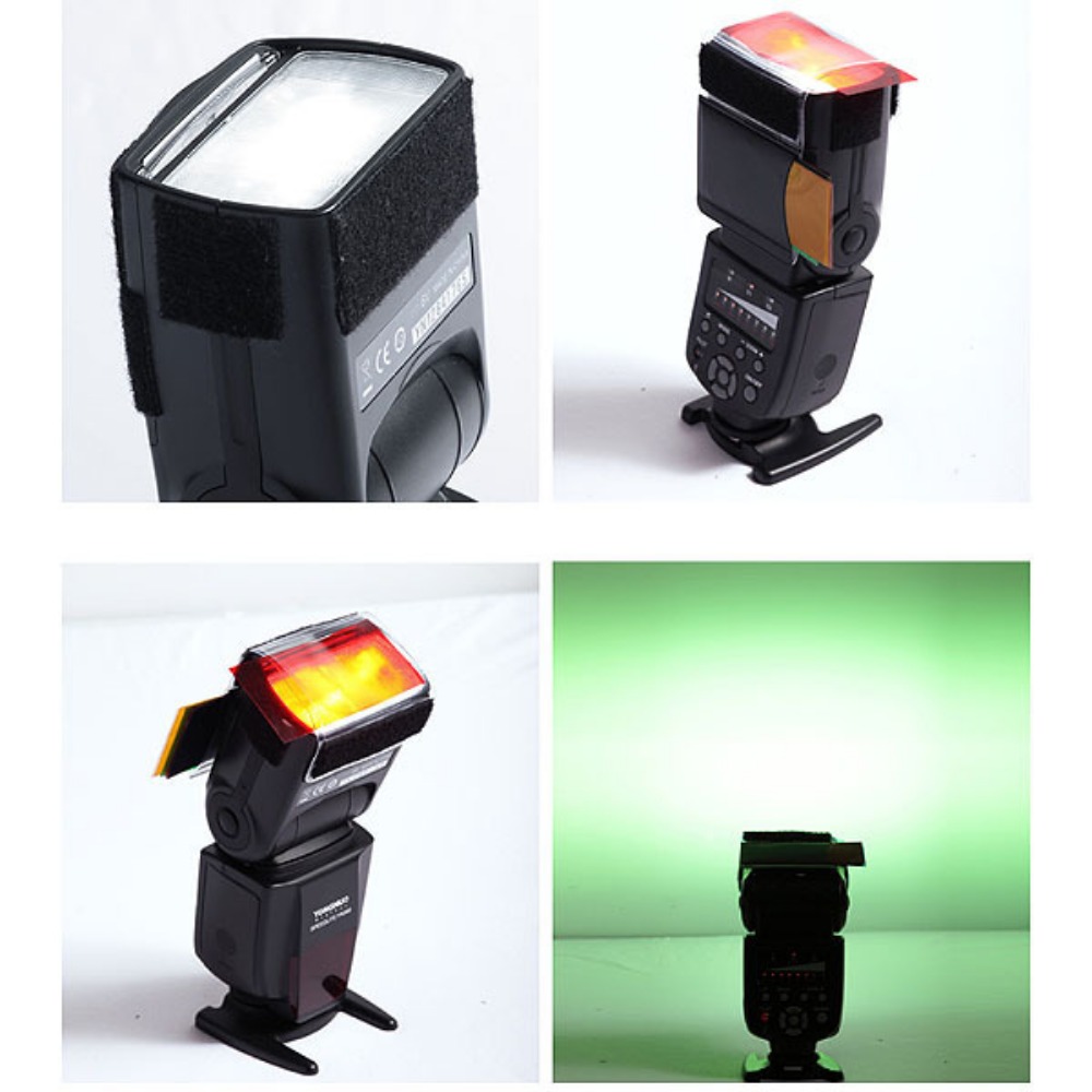 12 Colors Camera Flash Gels Li - đánh giá và giá Portrait Photography With Lighting