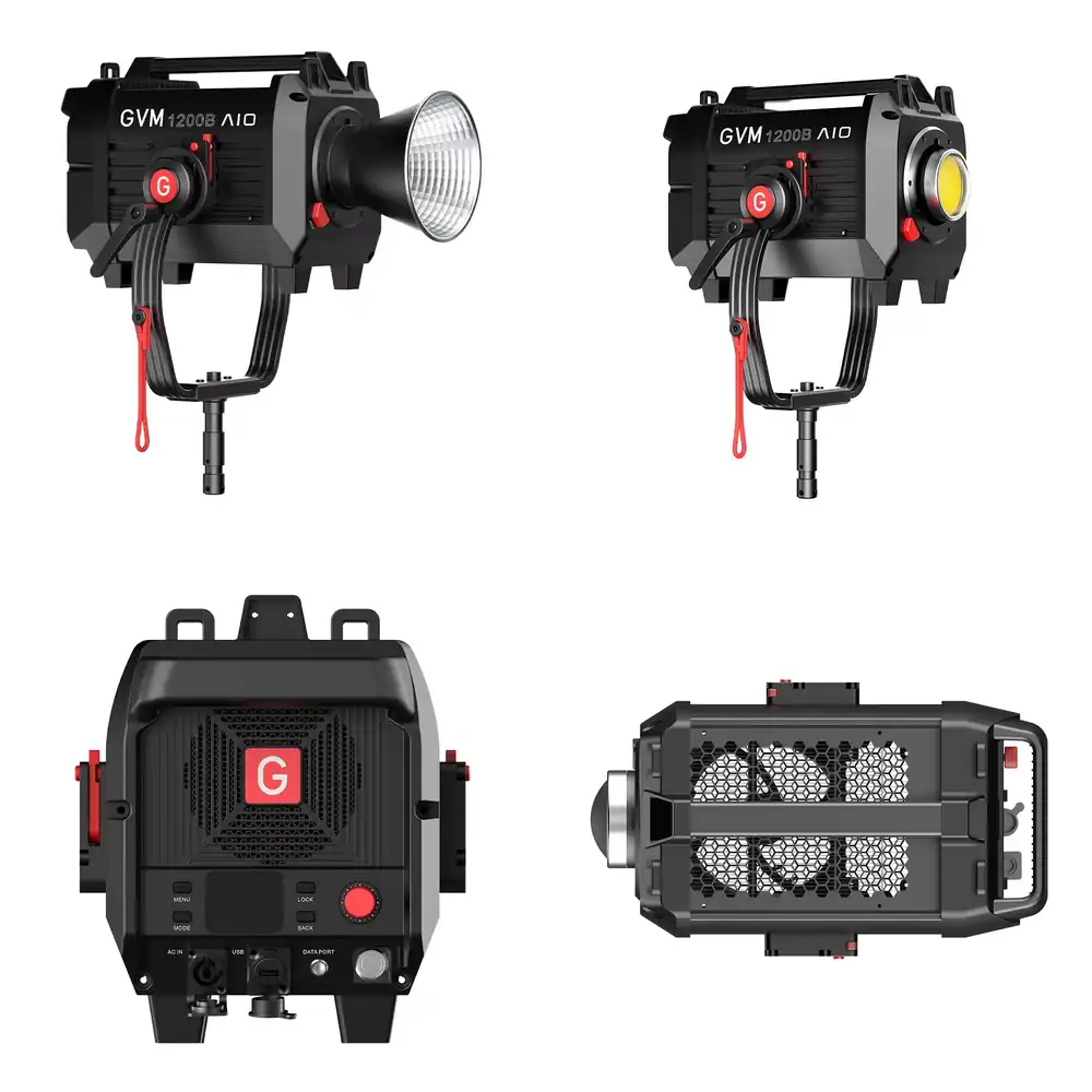GVM SD1200B AIO 1200W Photogra - đánh giá và giá Lighting In Photography Studio