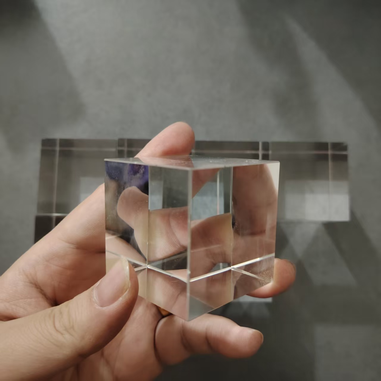 2 Pcs K9 Glass Cube Prism Righ - đánh giá và giá Photography Lighting Angles