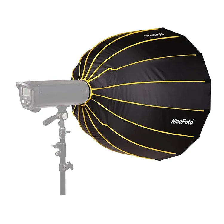 NiceFoto LED 35inch/90cm Quick - đánh giá và giá Parabolic Umbrella Deep