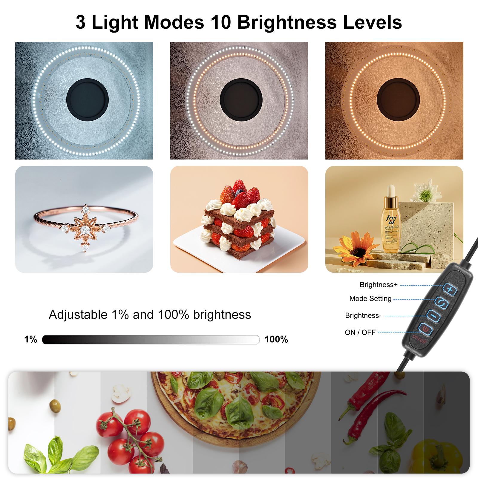 PULUZ 50cm Folding Portable Ri - đánh giá và giá Photography Types Of Lighting