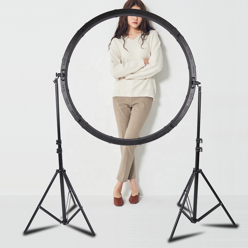 120W LED Ring Light Wire Contr - đánh giá và giá Lighting In Photography Studio