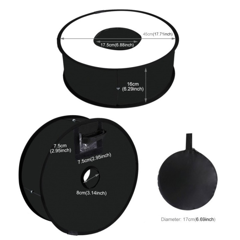 Foldable 45cm Ring‑flash Soft‑ - đánh giá và giá Photography Types Of Lighting