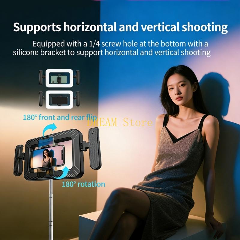 Đèn cầm tay cầm tay 360 độ sán - đánh giá và giá Photography Lighting Handheld