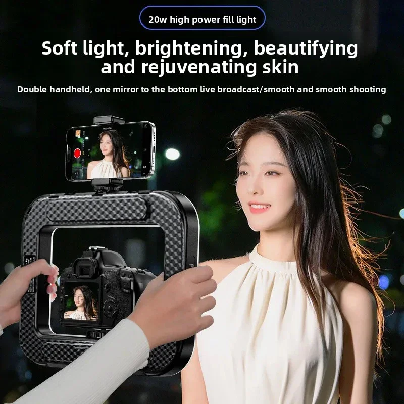 Portable Handheld Ring LED Lig - đánh giá và giá Photography Lighting Handheld