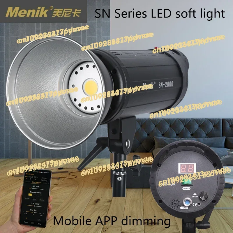 NEW Menik SN series photo led  - đánh giá và giá Portrait Photography With Lighting