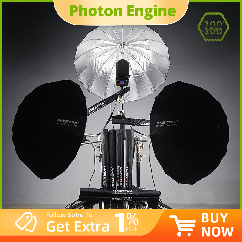 AMBITFUL 105cm 130cm 160cm Dee - đánh giá và giá Parabolic Umbrella Deep