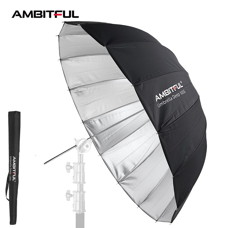 AMBITFUL 105cm 130cm 160cm Dee - đánh giá và giá Parabolic Umbrella Deep